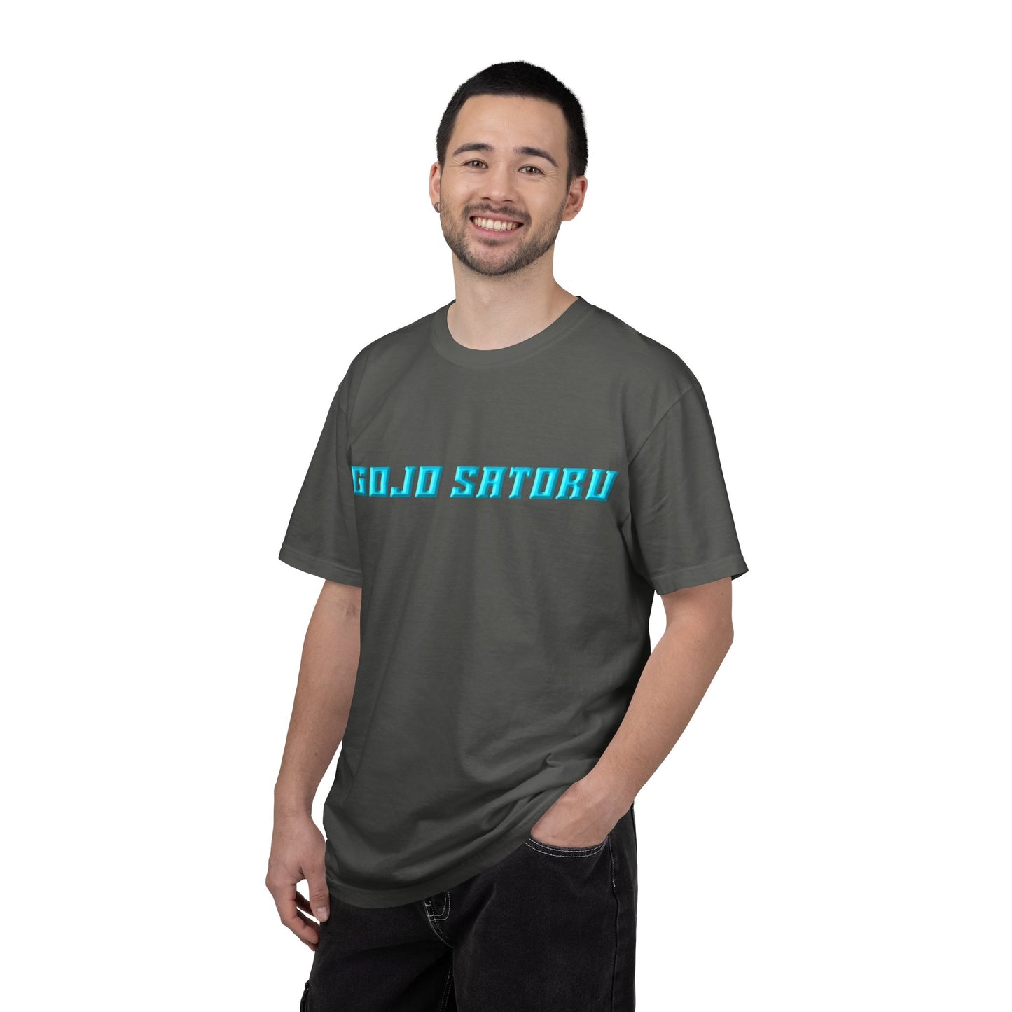 Blindfolded Warrior Graphic Anime T-Shirt