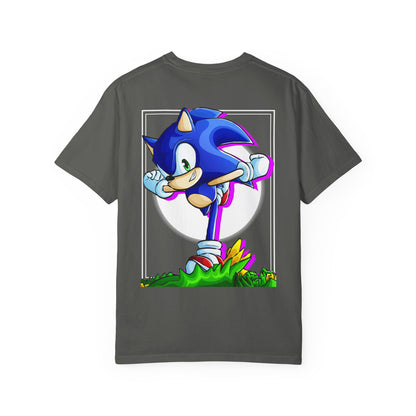 Blue Hedgehog  Gaming Graphic T-Shirt