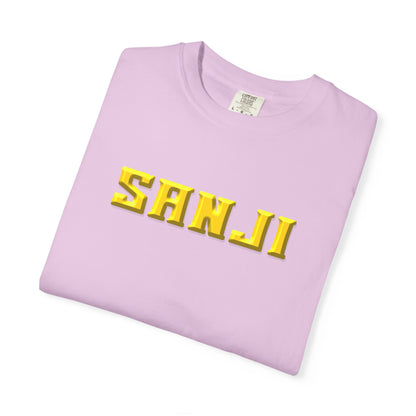 Black Leg Graphic Anime T-Shirt