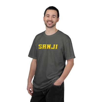 Black Leg Graphic Anime T-Shirt