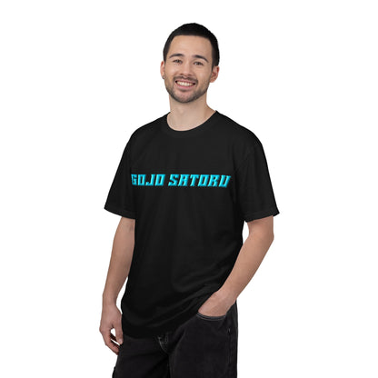 Blindfolded Warrior Graphic Anime T-Shirt