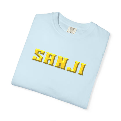 Black Leg Graphic Anime T-Shirt