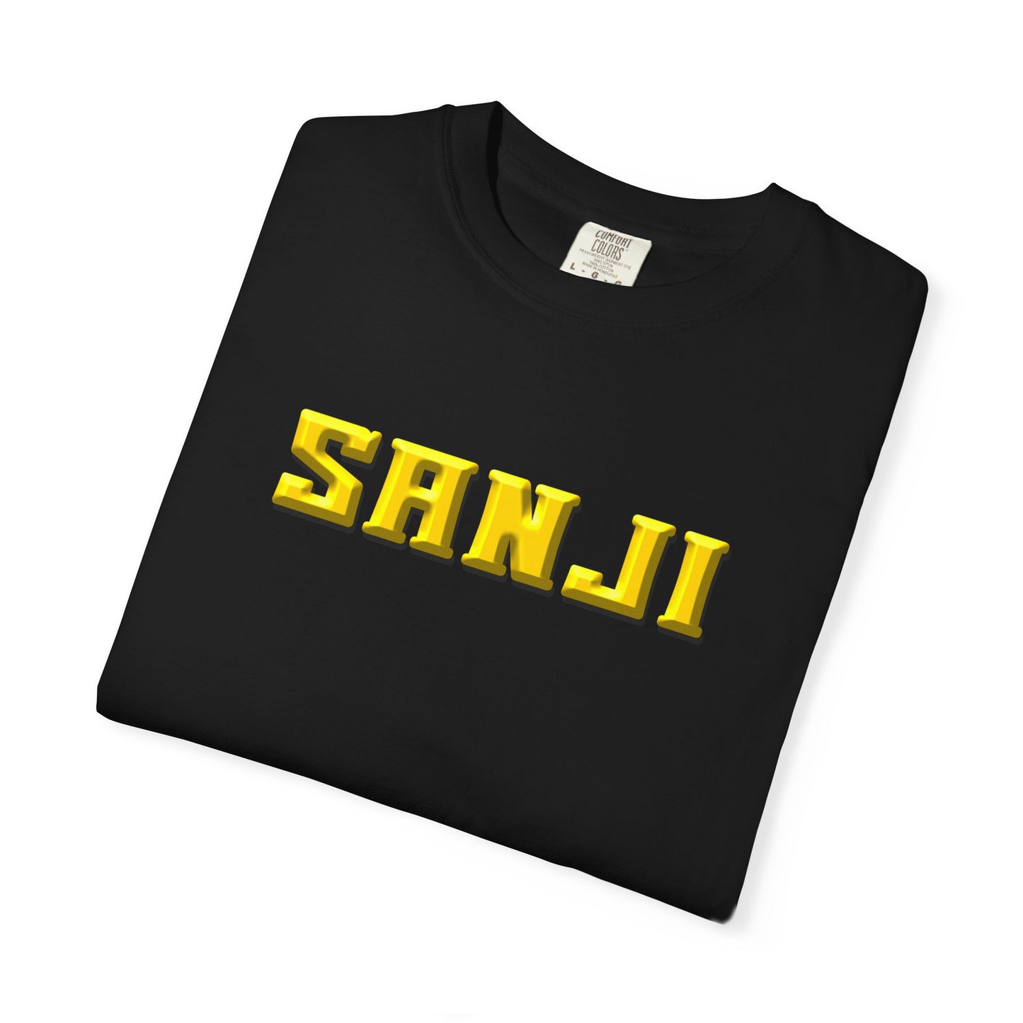 Black Leg Graphic Anime T-Shirt