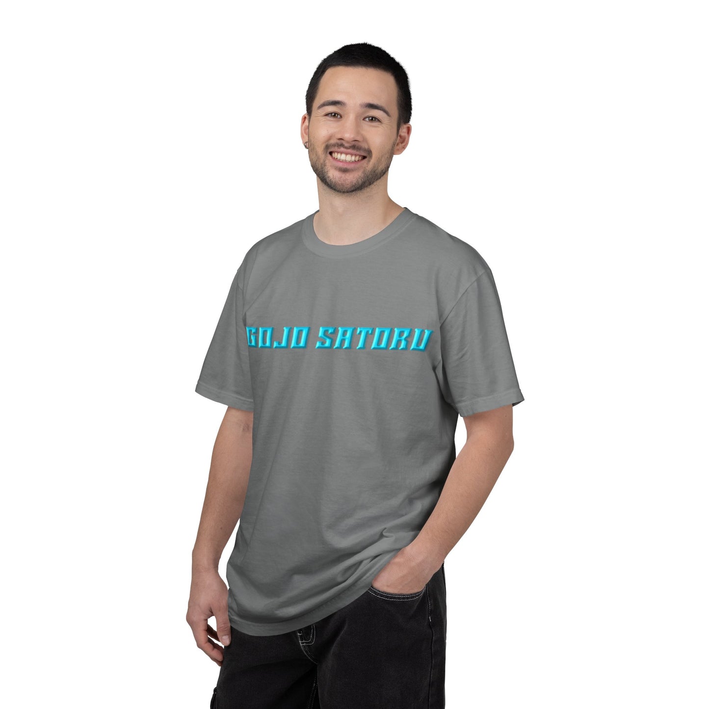 Blindfolded Warrior Graphic Anime T-Shirt