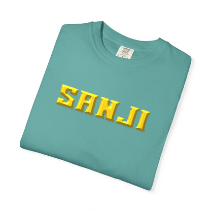 Black Leg Graphic Anime T-Shirt
