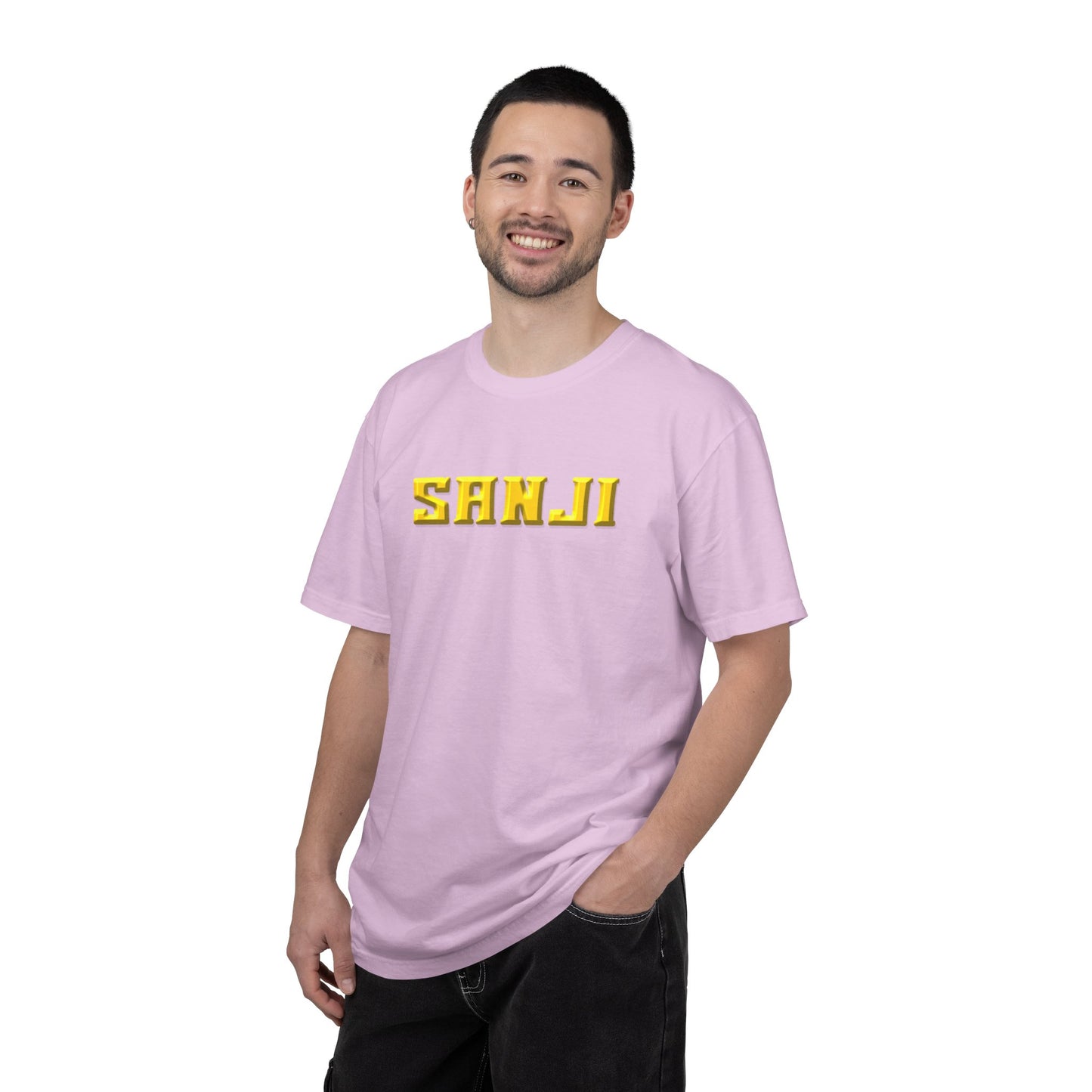 Black Leg Graphic Anime T-Shirt