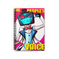 The TV Demon Notebook - Ruled Line
