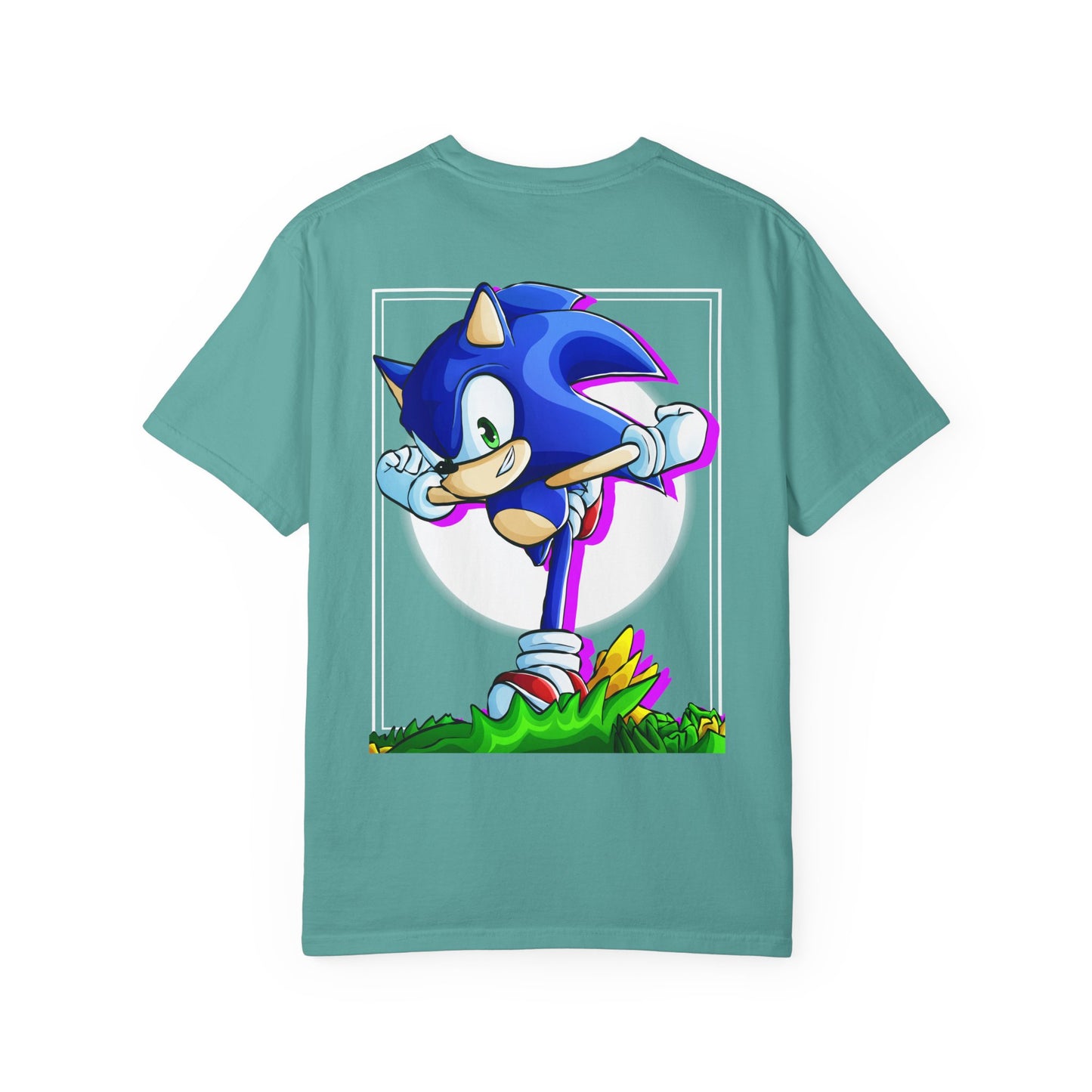 Blue Hedgehog  Gaming Graphic T-Shirt
