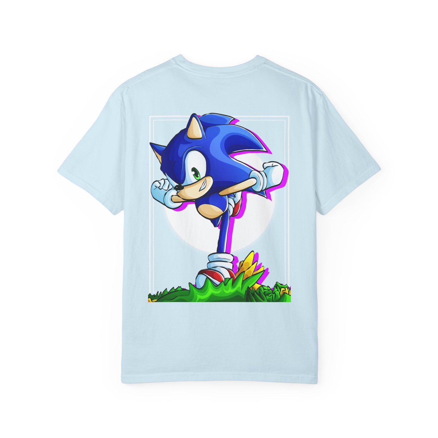 Blue Hedgehog  Gaming Graphic T-Shirt