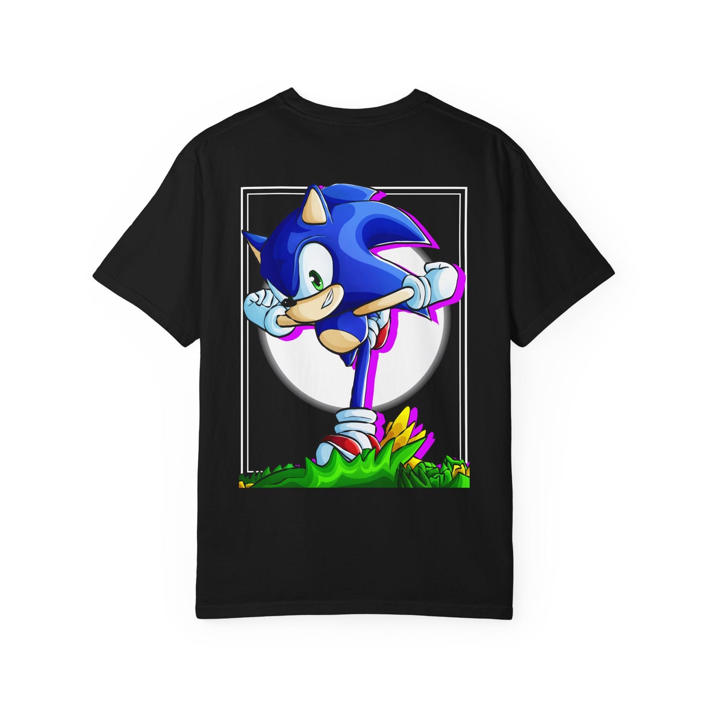 Blue Hedgehog  Gaming Graphic T-Shirt