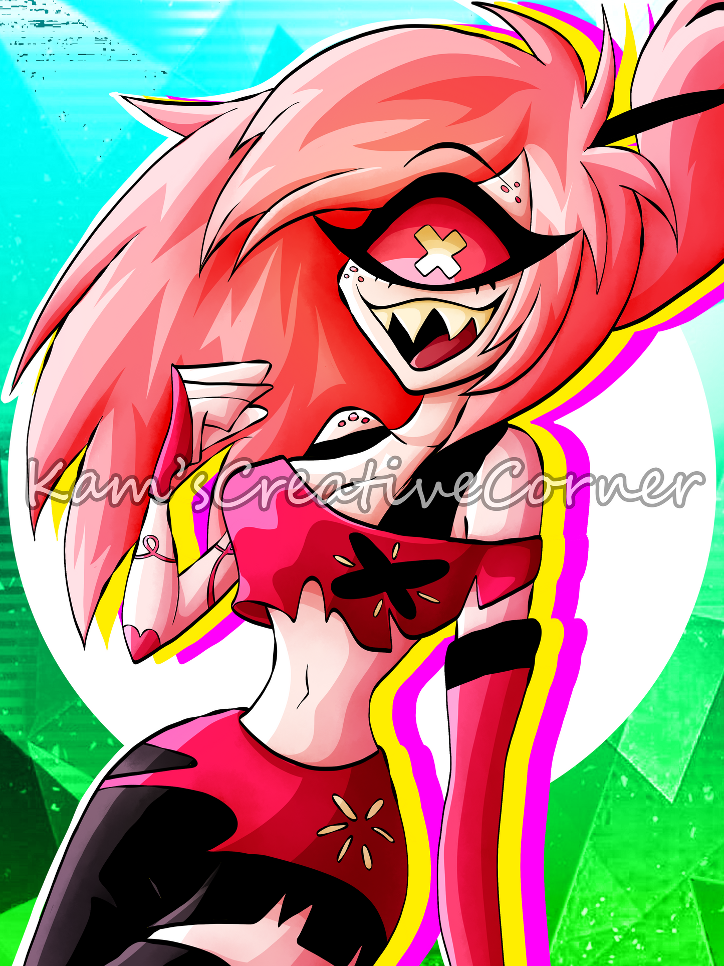 The Cherry Bomb Demon Print