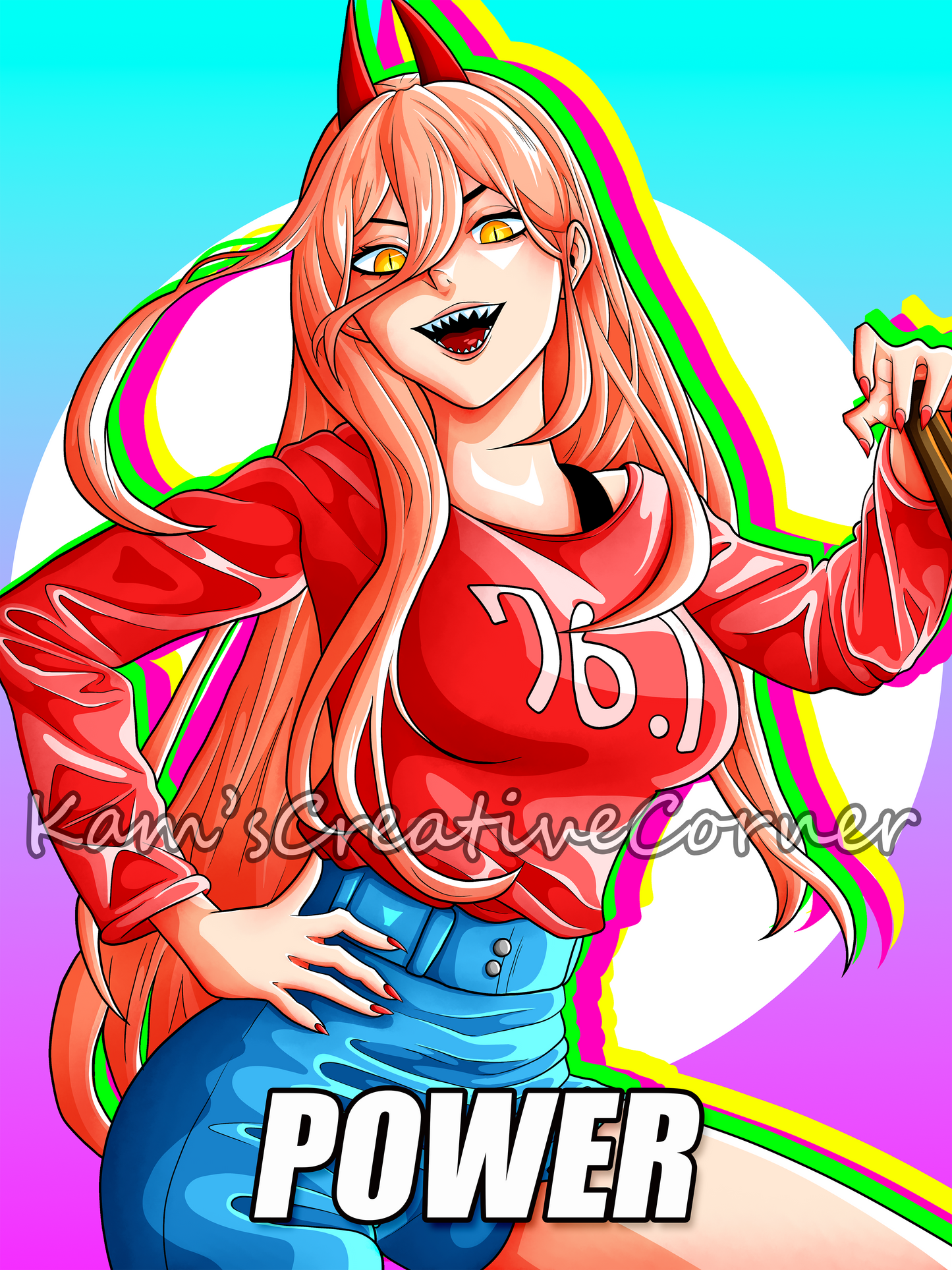 Blood Fiend Anime Print