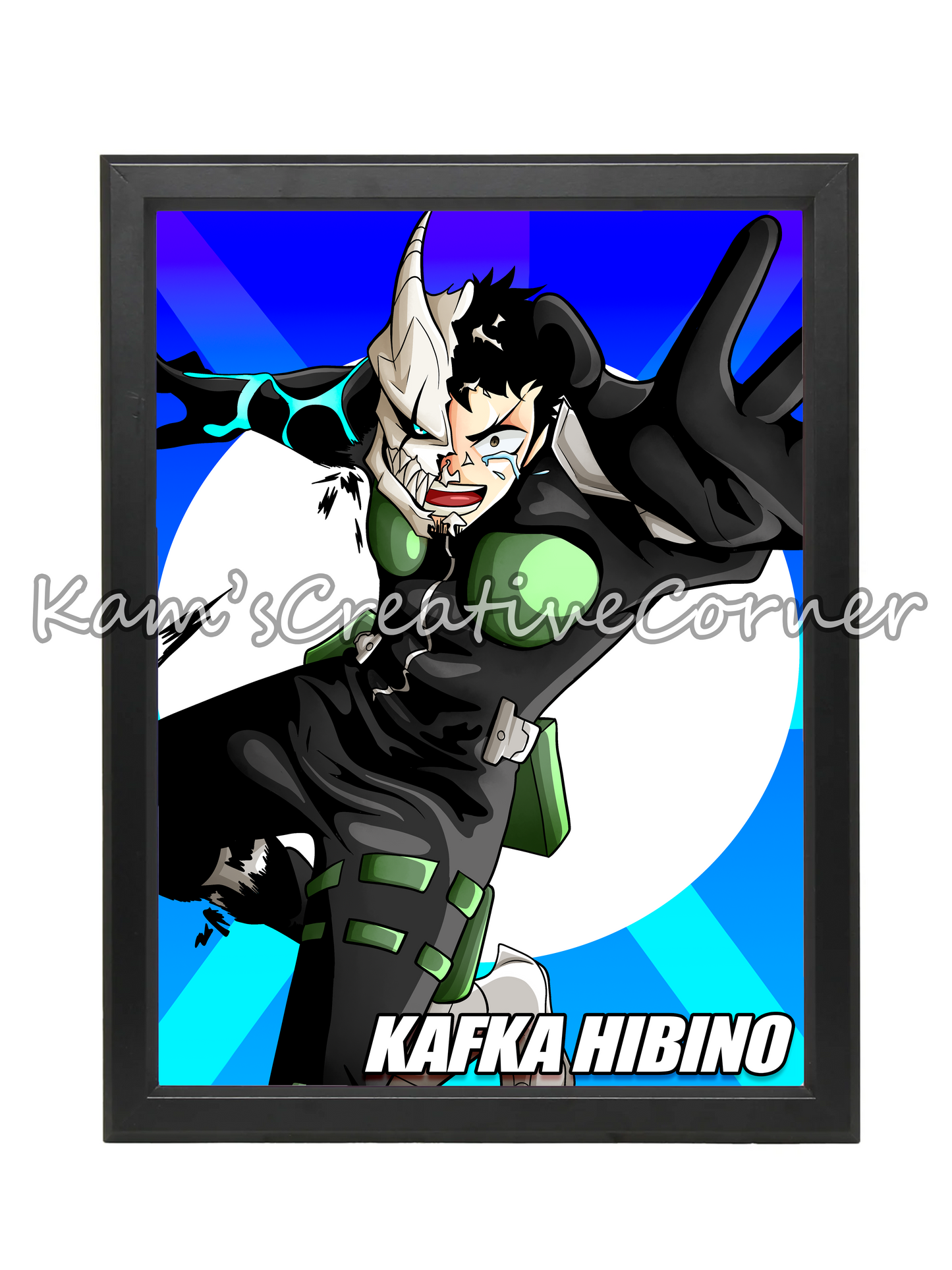 No. 8 Anime Print