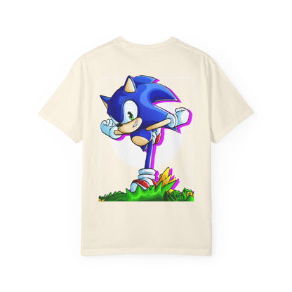 Blue Hedgehog  Gaming Graphic T-Shirt