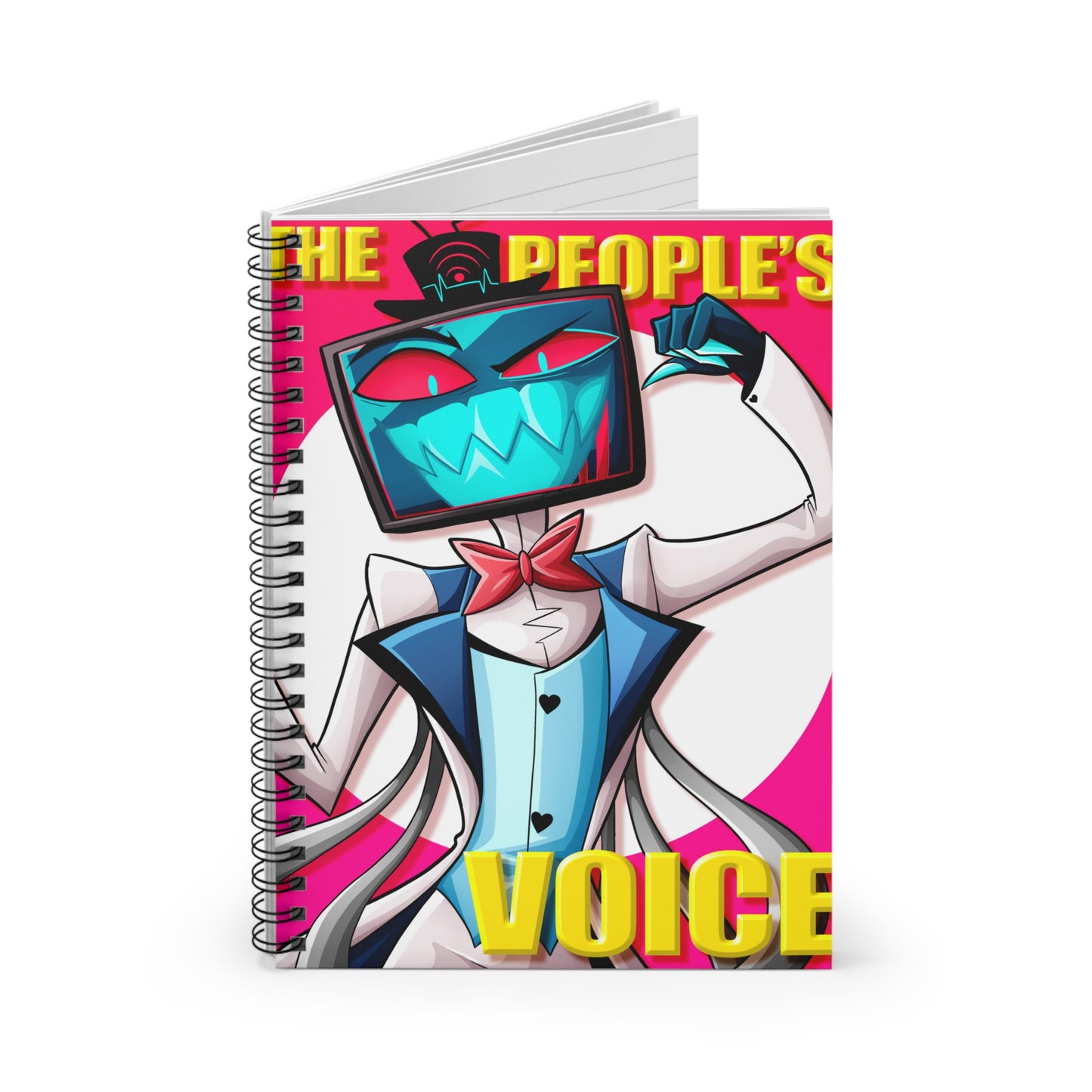 The TV Demon Notebook - Ruled Line