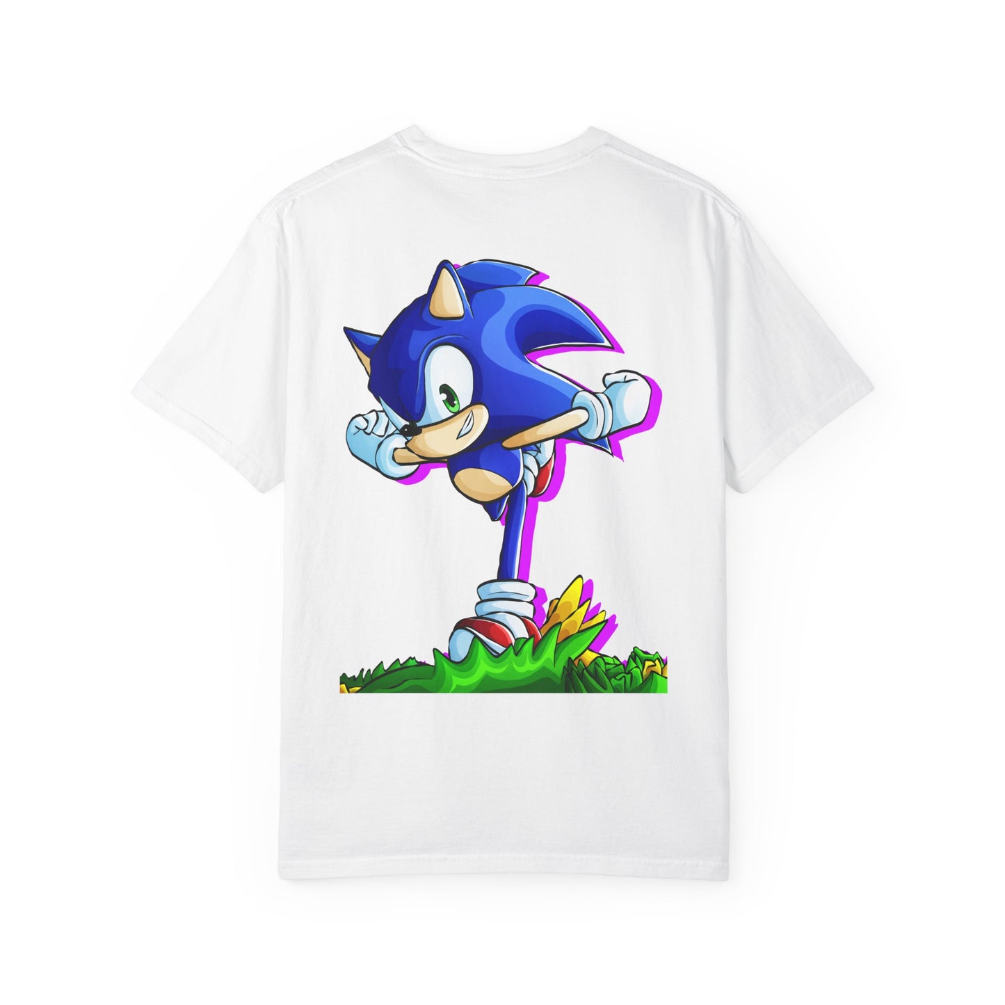 Blue Hedgehog  Gaming Graphic T-Shirt