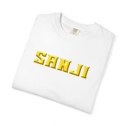 Black Leg Graphic Anime T-Shirt