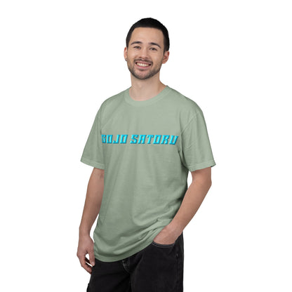 Blindfolded Warrior Graphic Anime T-Shirt