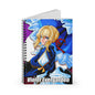 Leidenschaftlich's Soldier Maiden Anime Spiral Notebook - Ruled Line