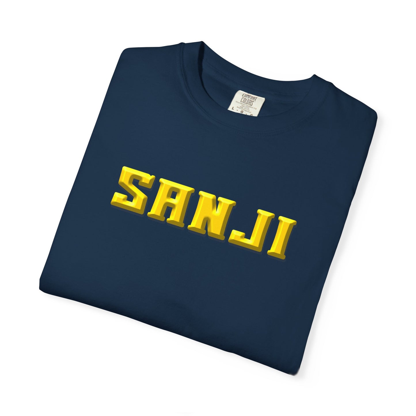 Black Leg Graphic Anime T-Shirt