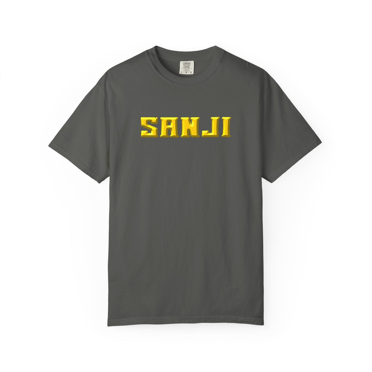 Black Leg Graphic Anime T-Shirt