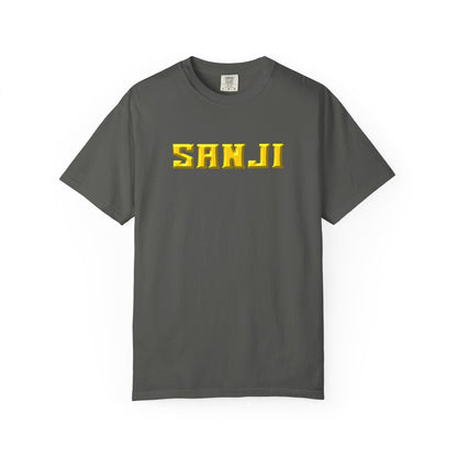 Black Leg Graphic Anime T-Shirt