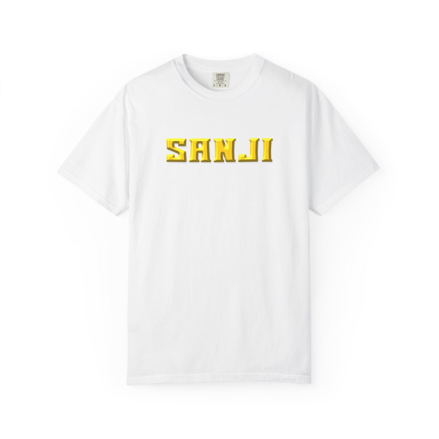 Black Leg Graphic Anime T-Shirt