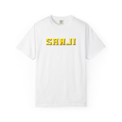 Black Leg Graphic Anime T-Shirt